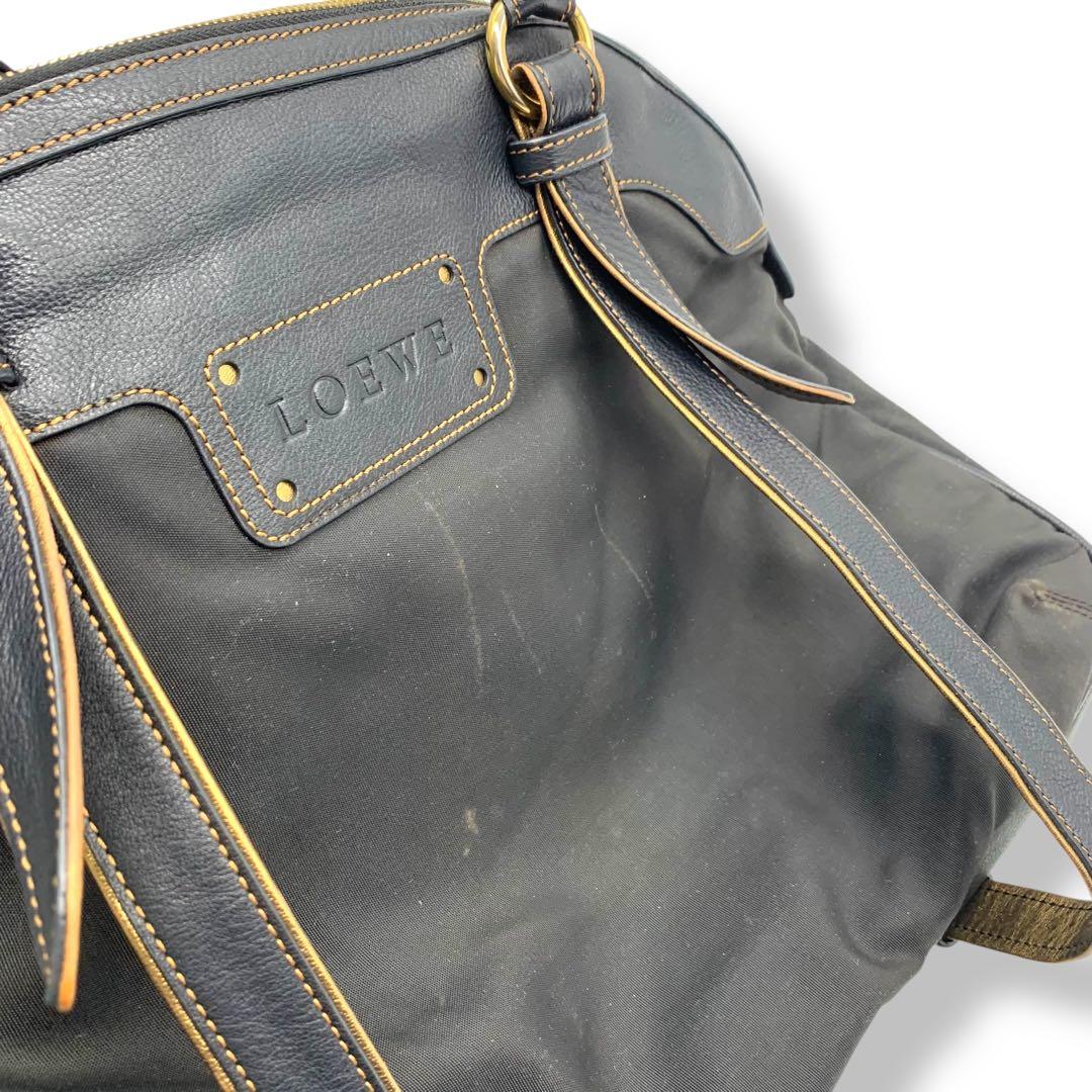 LOEWE アナグラム　　トートバッグ　　レザー　肩掛け