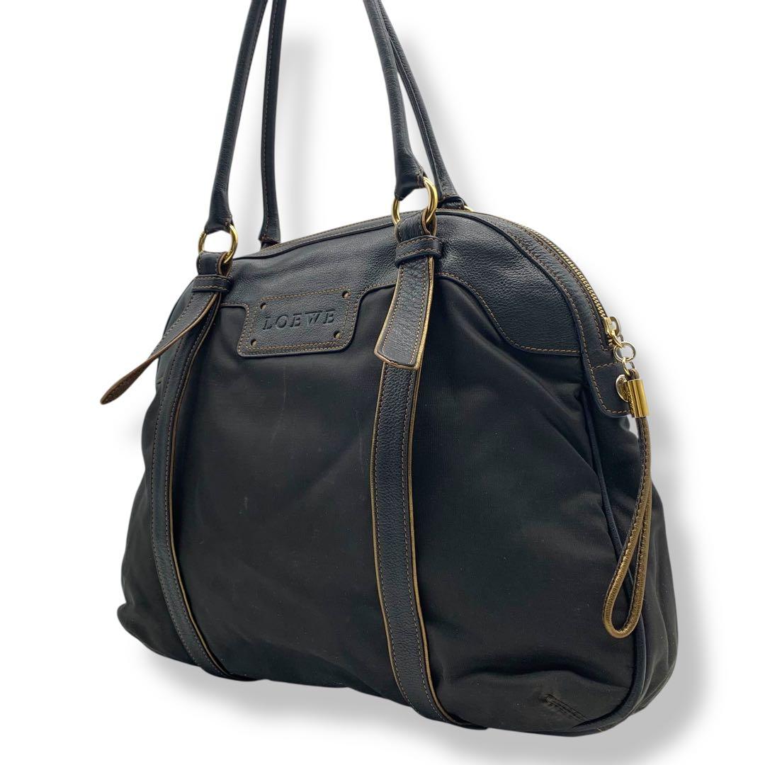 LOEWE アナグラム　　トートバッグ　　レザー　肩掛け