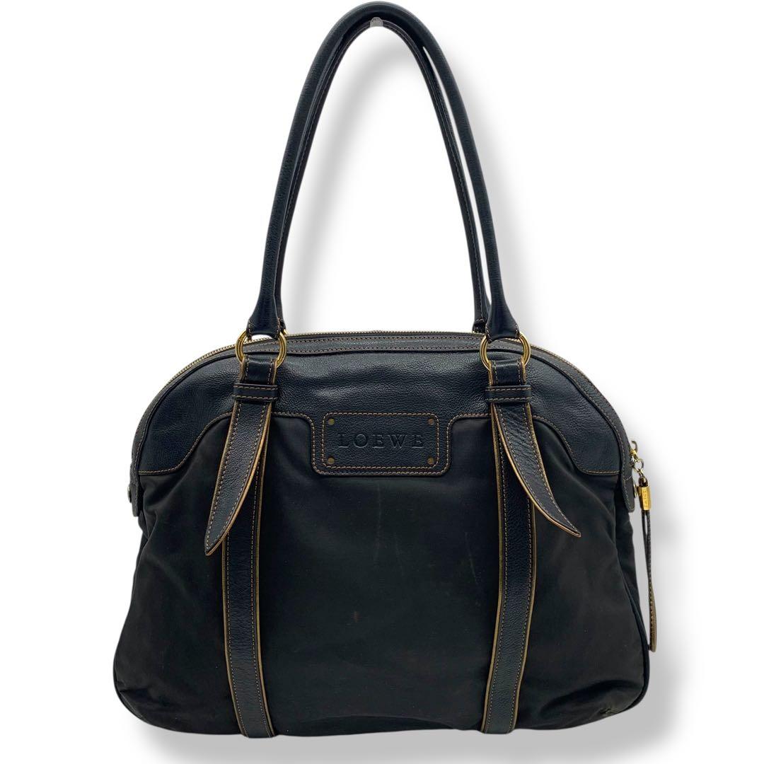 LOEWE アナグラム　　トートバッグ　　レザー　肩掛け