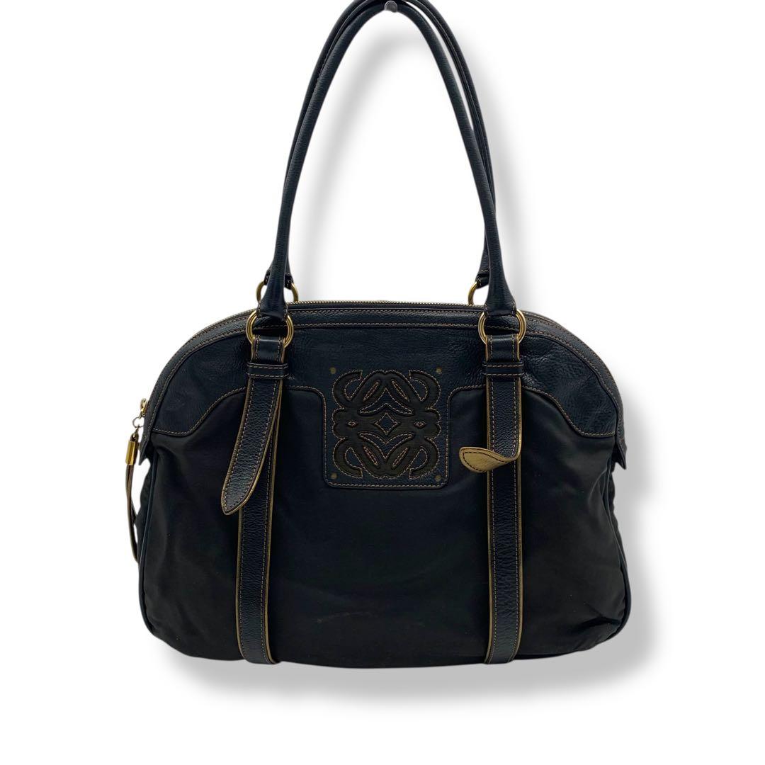 LOEWE アナグラム　　トートバッグ　　レザー　肩掛け