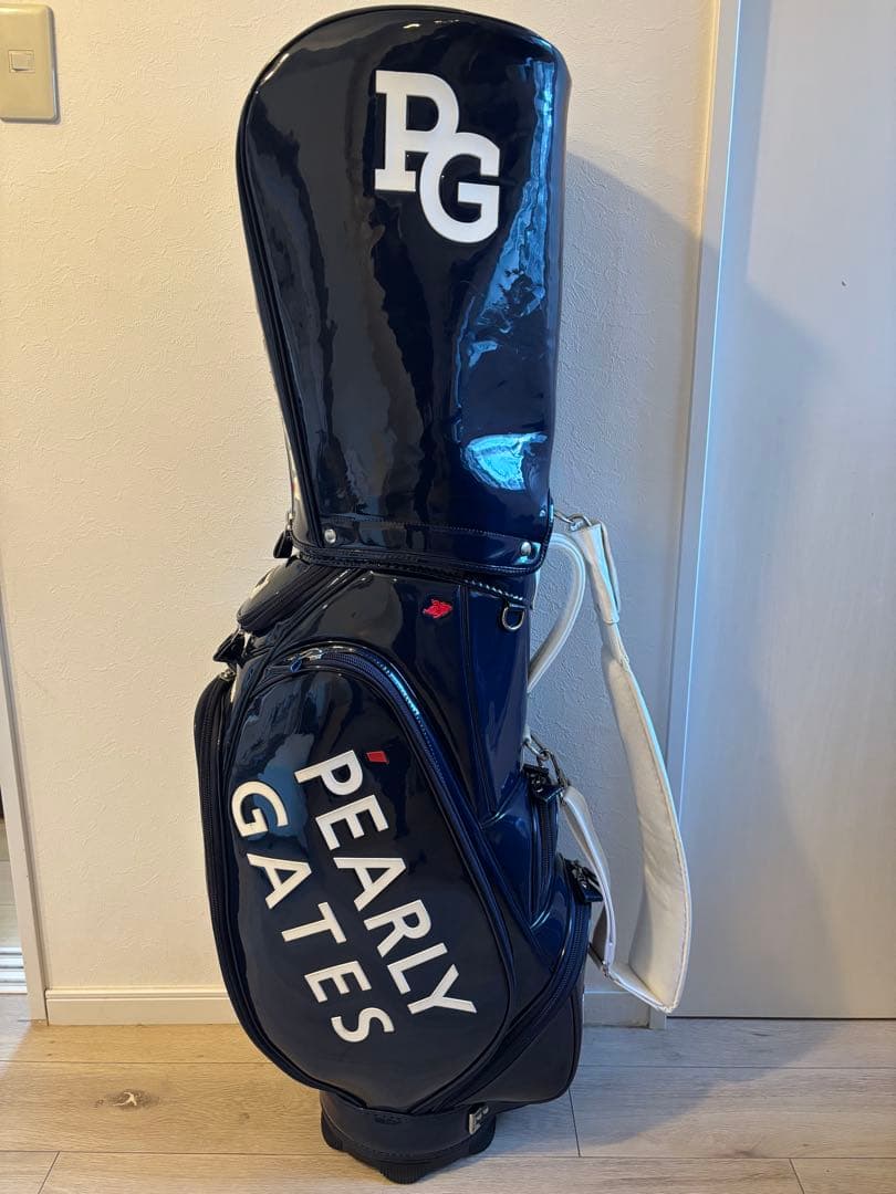 PEARLY GATESエナメルキャディバッグ パーリーゲイツキャディバッグ