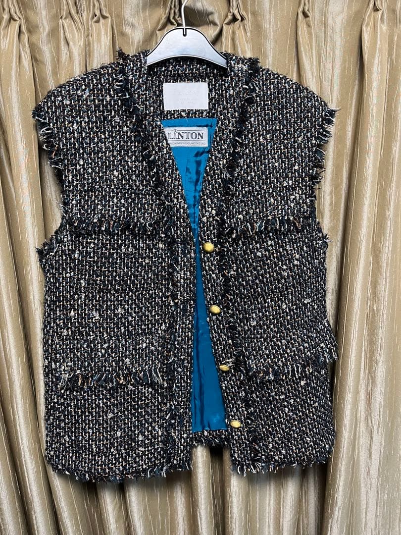 ★極美品★Rachel 4ポケットジレ