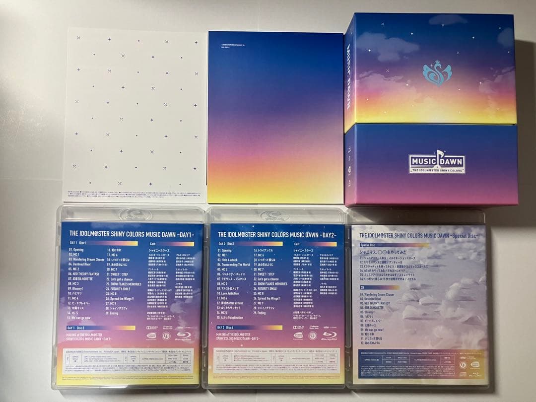 シャニマス Blu-ray MUSIC DAWN 初回生産限定版