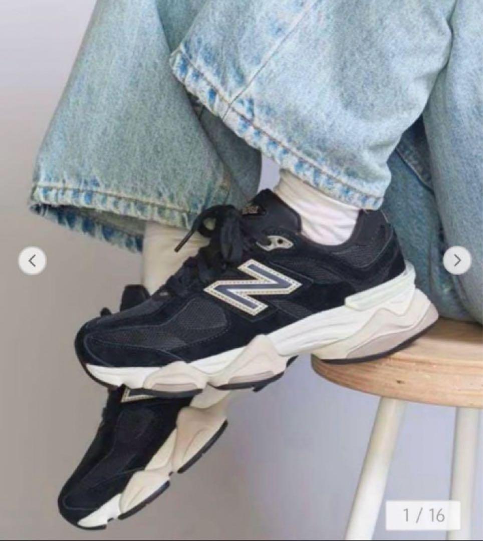 BEAUTY&YOUTH × NEW BALANCE 9060ブラック　24cm