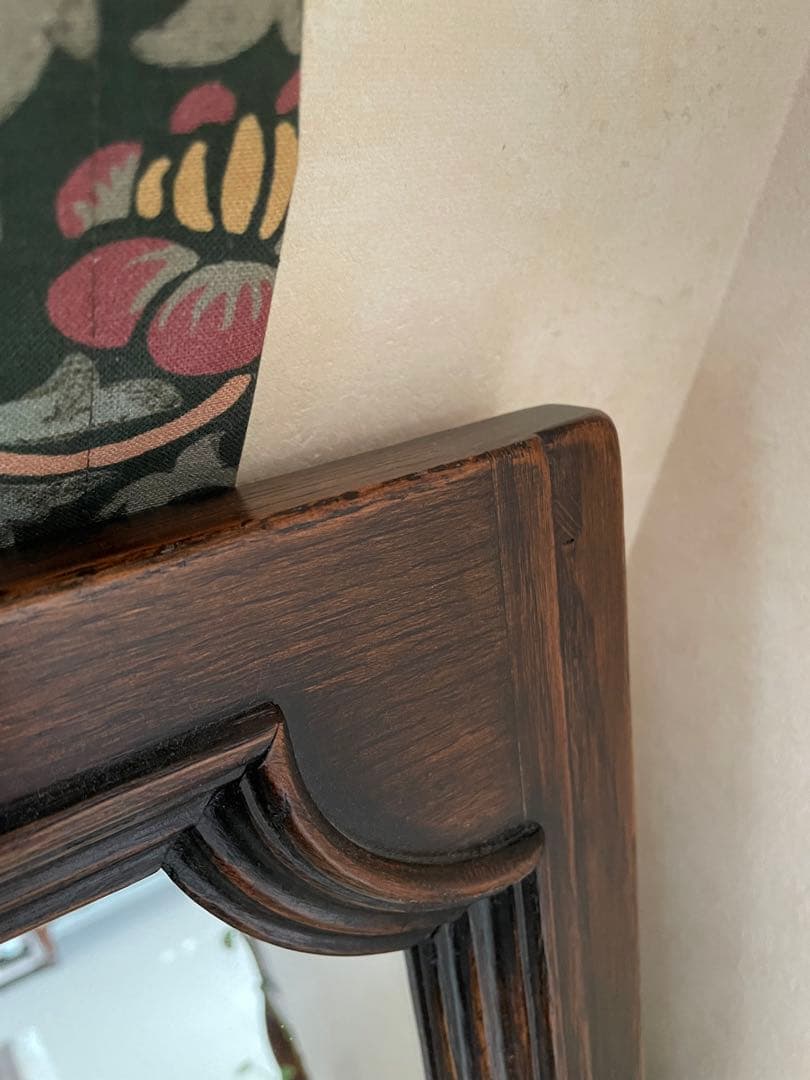 木製　ウォールミラー