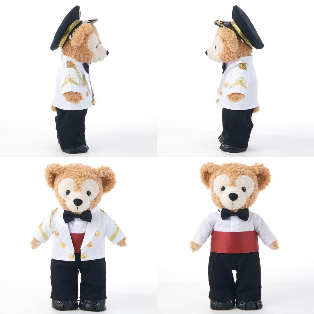 【こうみも様】867 儀礼服 夏服 白 陸上自衛隊 ダッフィー Sサイズ用衣装