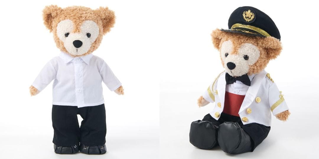 【こうみも様】867 儀礼服 夏服 白 陸上自衛隊 ダッフィー Sサイズ用衣装