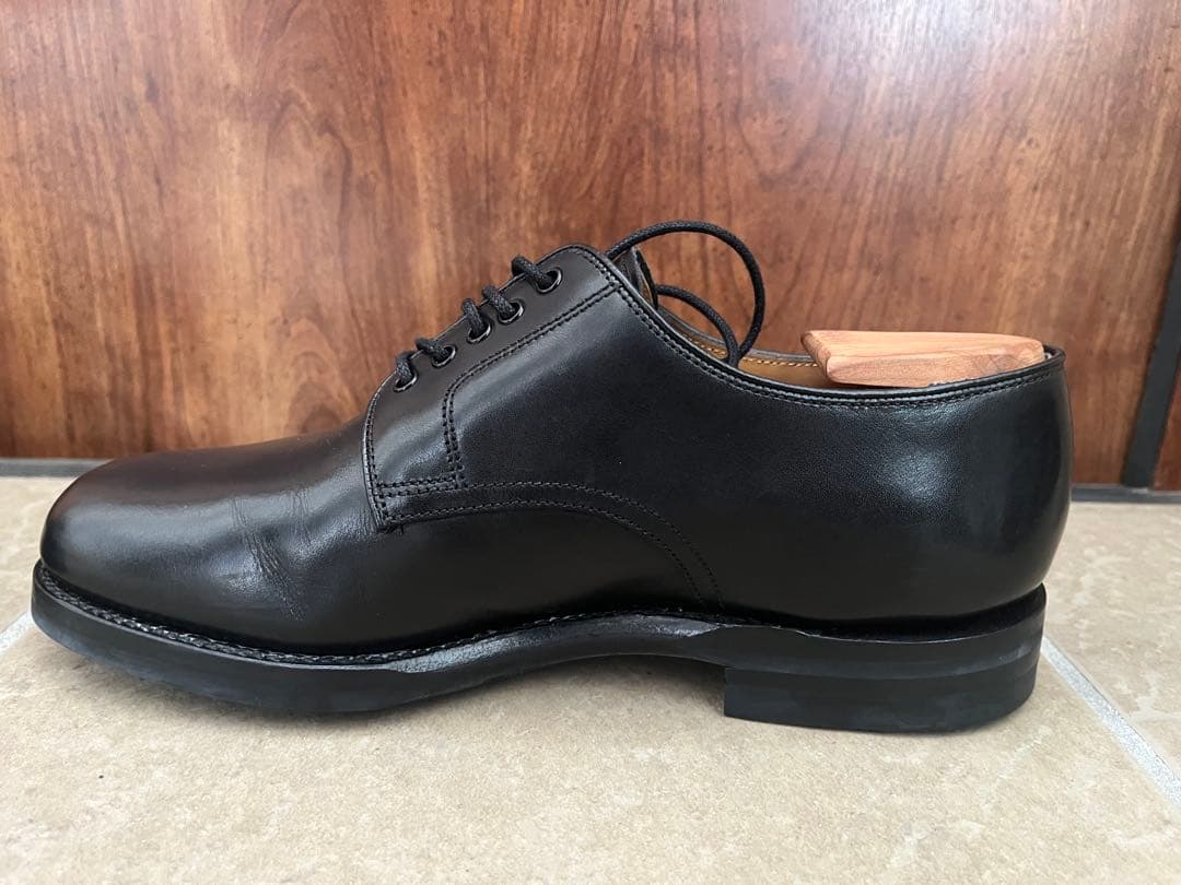 HARROGATE ARCHWAY プレーントゥ UK7 黒