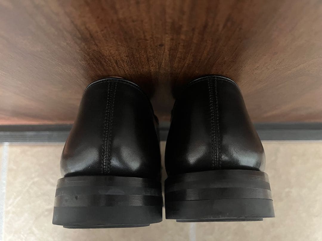 HARROGATE ARCHWAY プレーントゥ UK7 黒