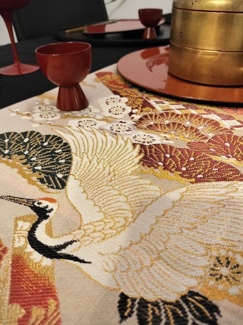 indianA937高級ひな祭り‼️花嫁衣装帯‼️1ｍ96cm