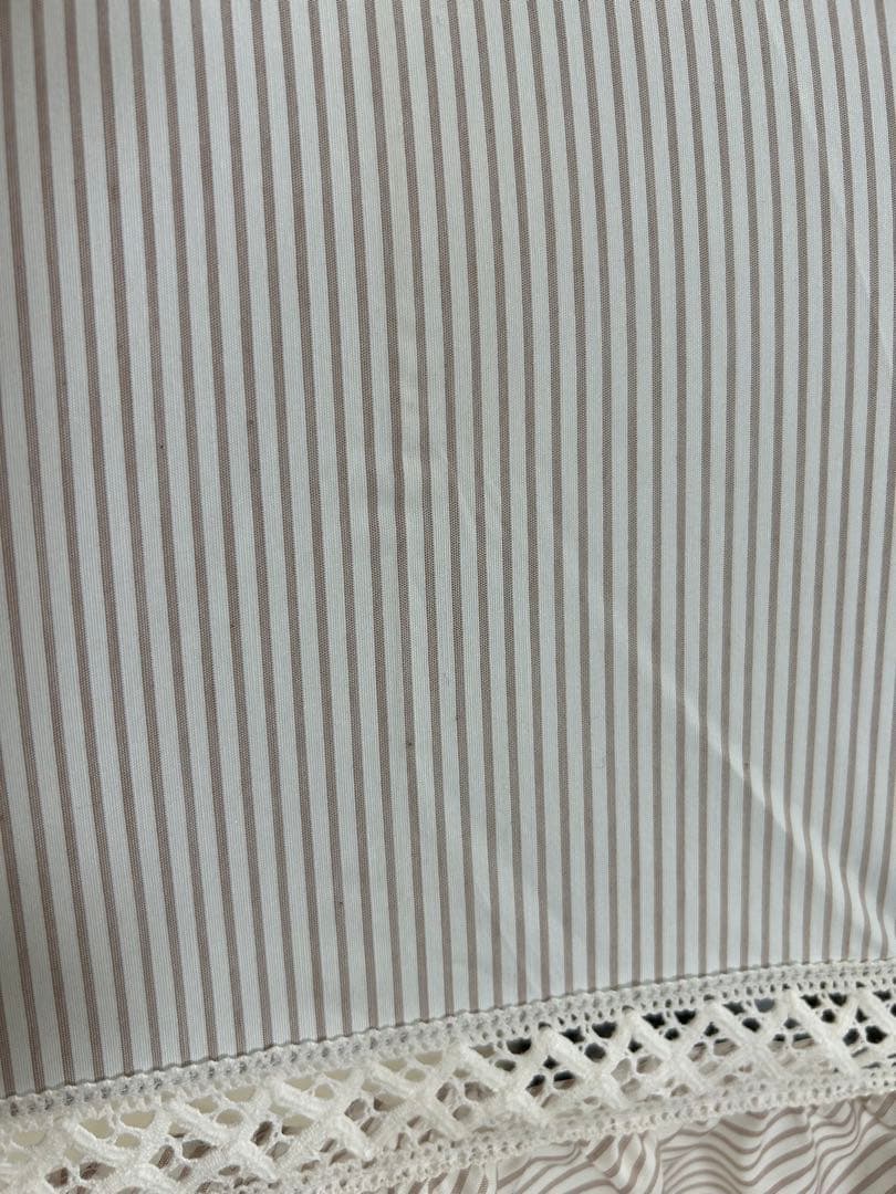 ポロラルフローレン　Ralph Laurenフリル　ストライプ　晴雨兼用　日傘