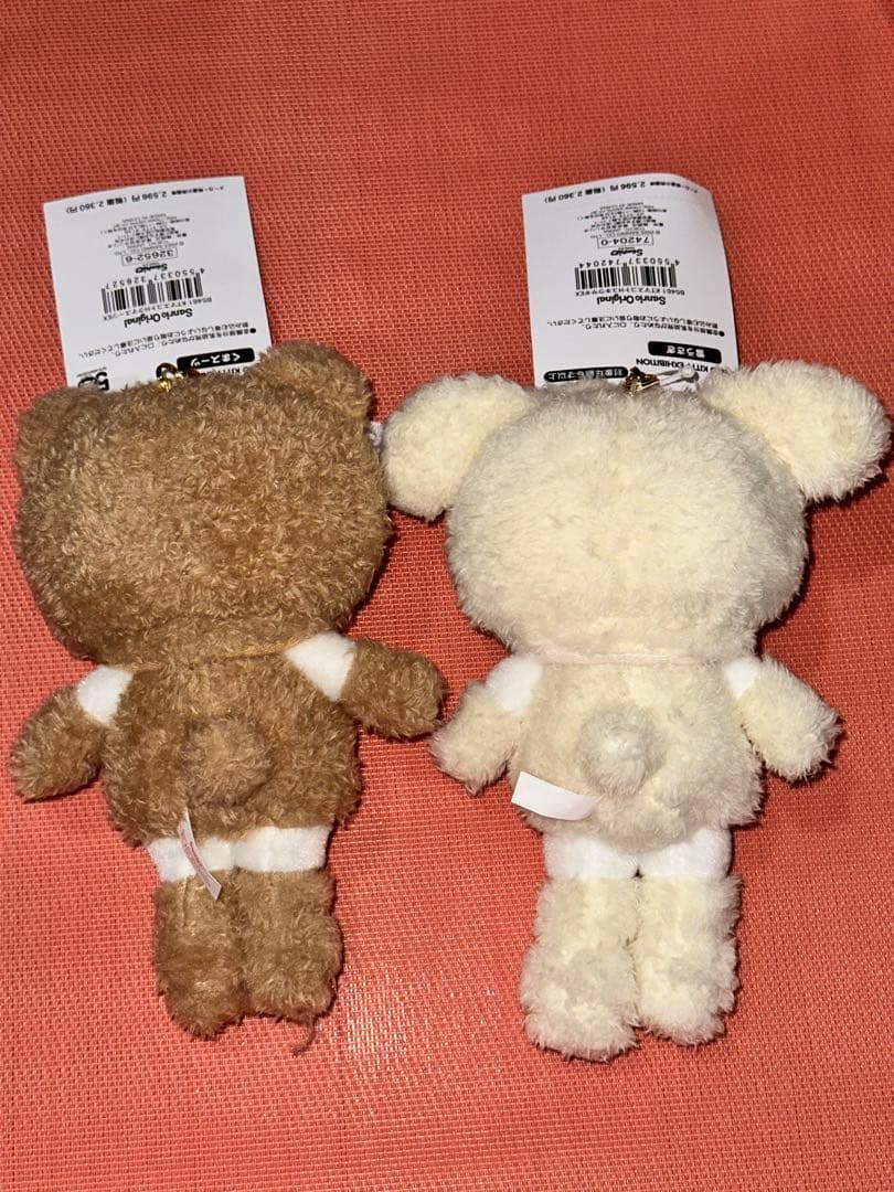 ハローキティ展 マスコットホルダー キティ クマ 雪うさぎ セット　新品　未使用