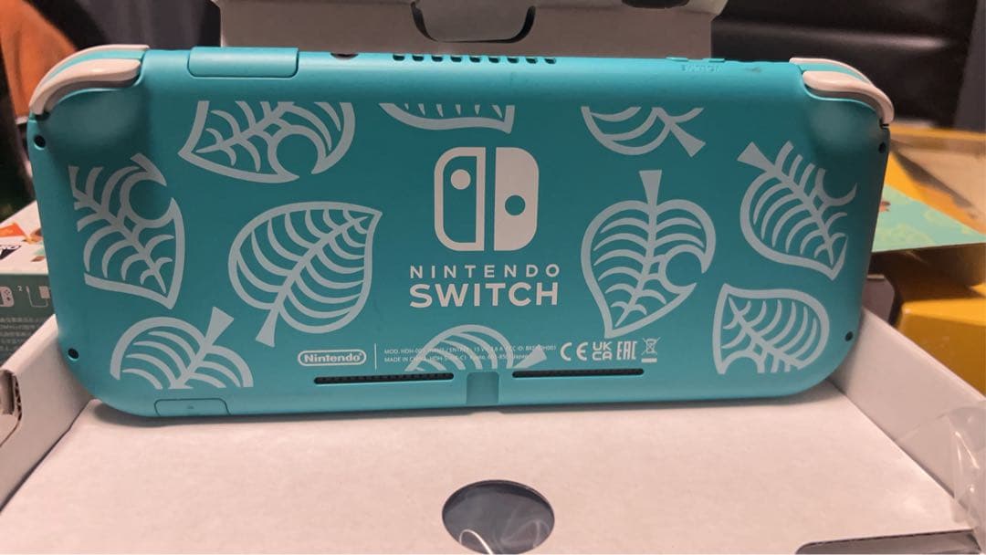 Nintendo Switch Lite どうぶつの森 ターコイズ　ジャンク品