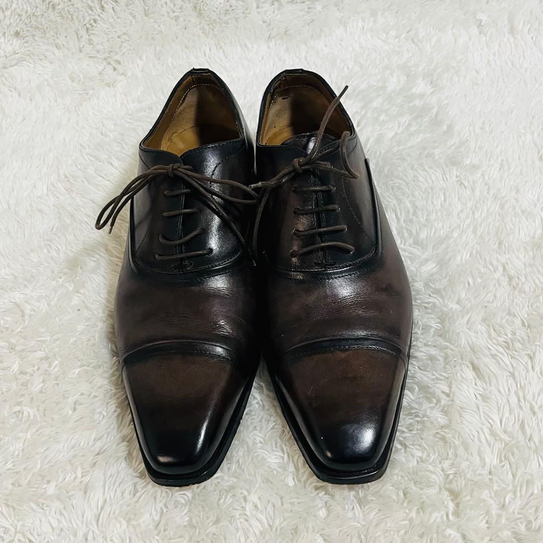 ステファノブランキーニ ウイングチップ ブラウン 6 1/2 25.5cm