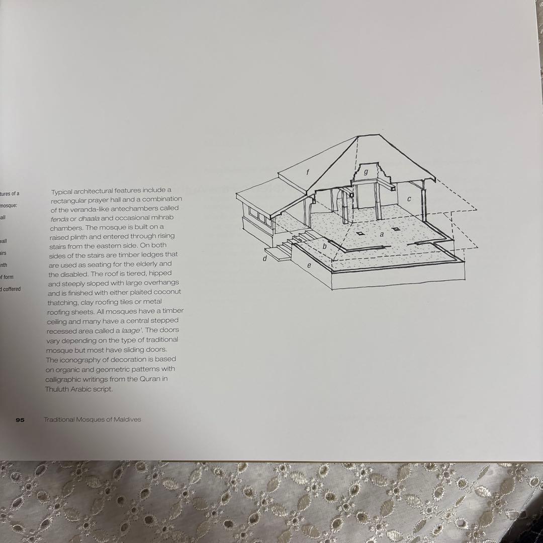 洋書 Coral Stone Mosques of Maldives