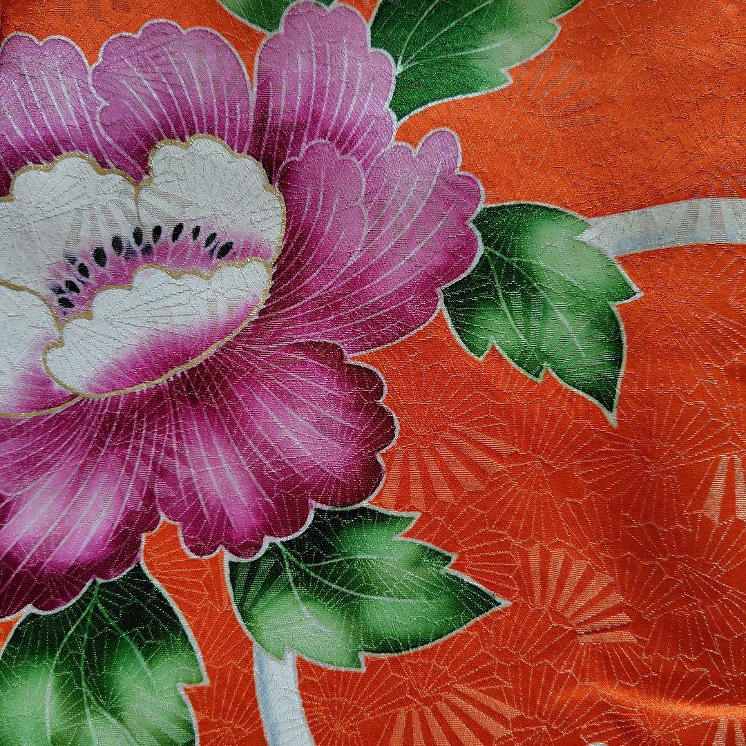 1/18限定値下げ　振袖　仮絵羽　正絹❣️5点セット・お得品❣️リメイク　材料