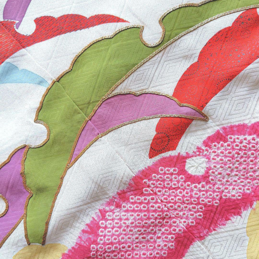 1/18限定値下げ　振袖　仮絵羽　正絹❣️5点セット・お得品❣️リメイク　材料