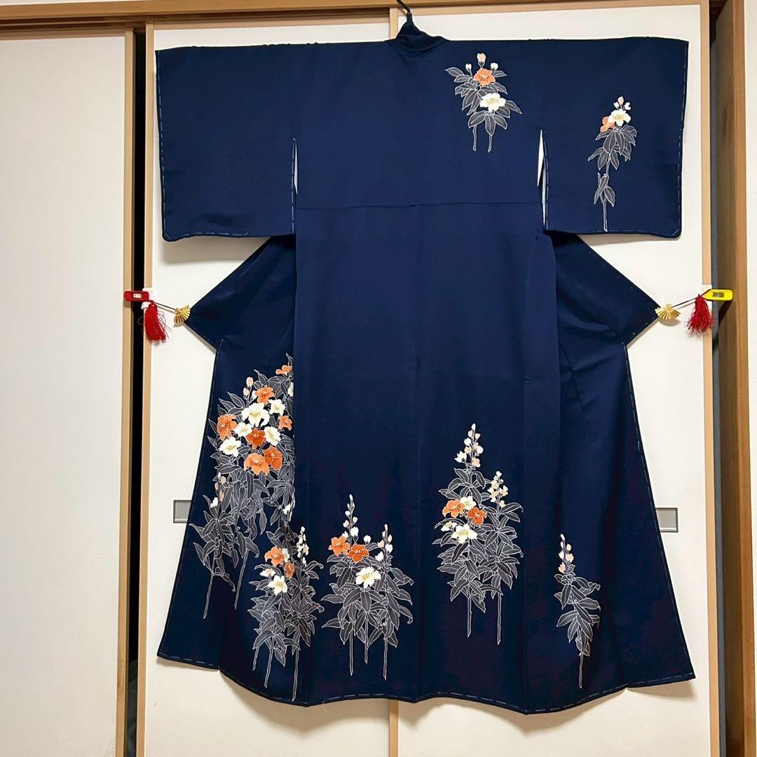 正絹　友禅　訪問着　フルセット　未着用　卒業式　入学式　七五三　モ７1