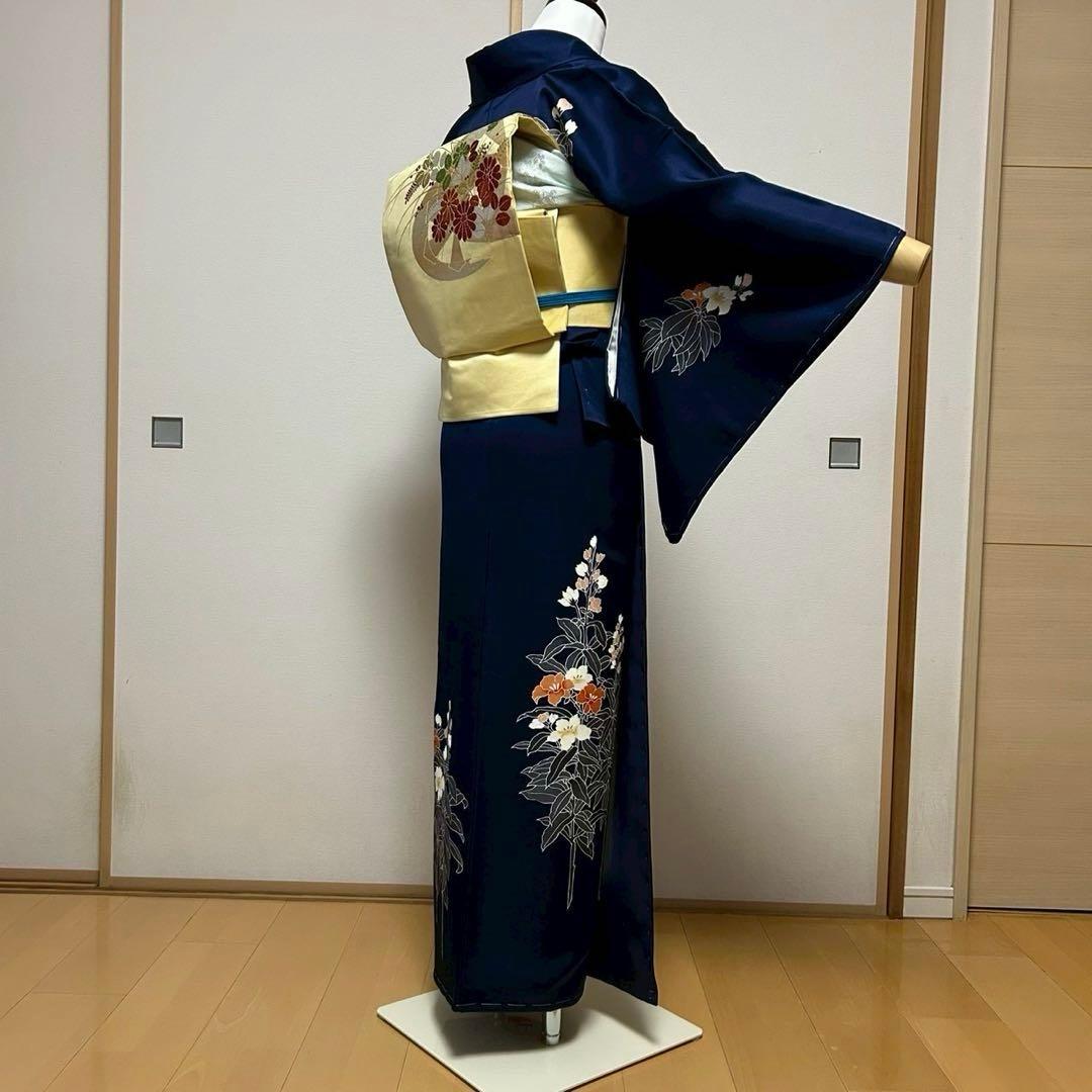 正絹　友禅　訪問着　フルセット　未着用　卒業式　入学式　七五三　モ７1