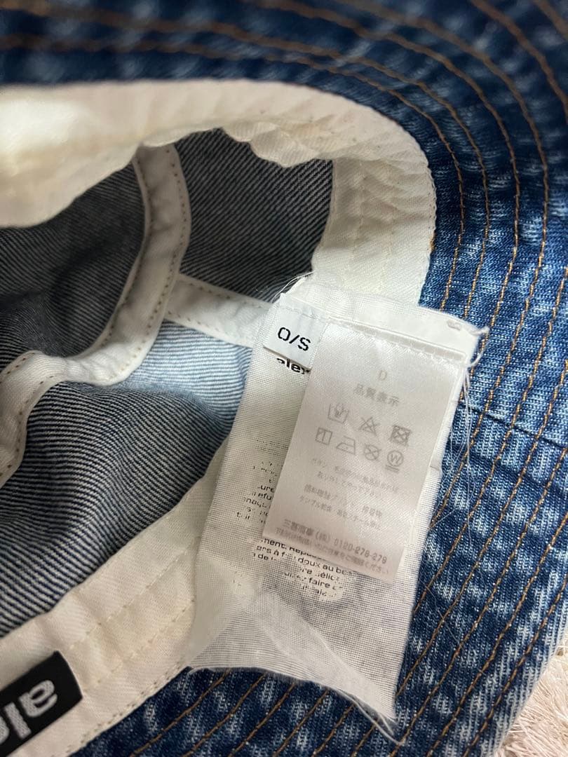 alexanderwang デニムバケットハット