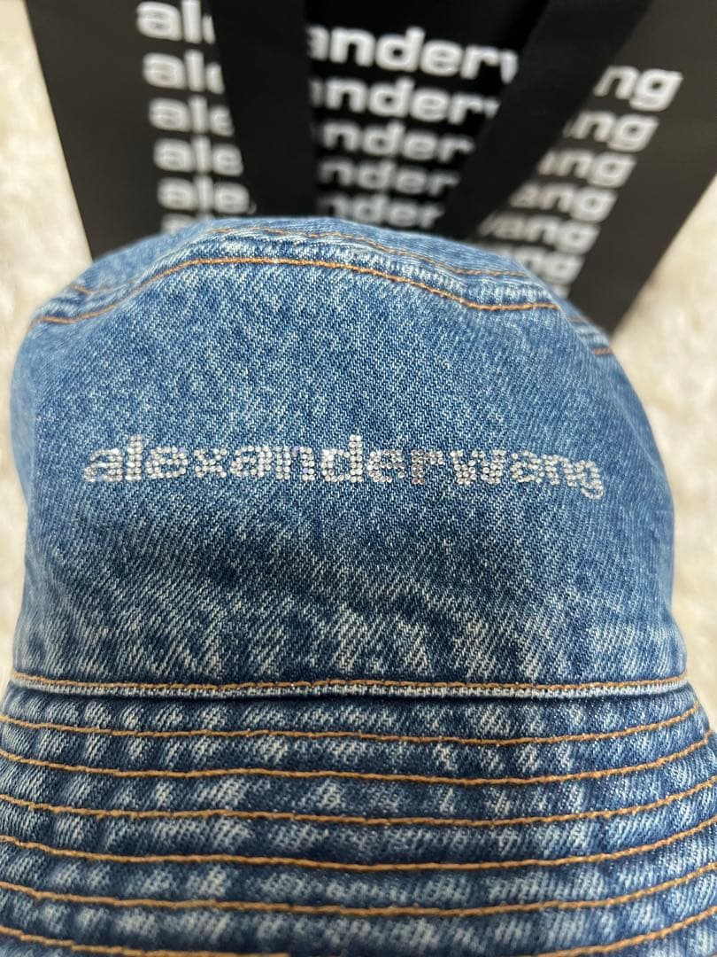 alexanderwang デニムバケットハット