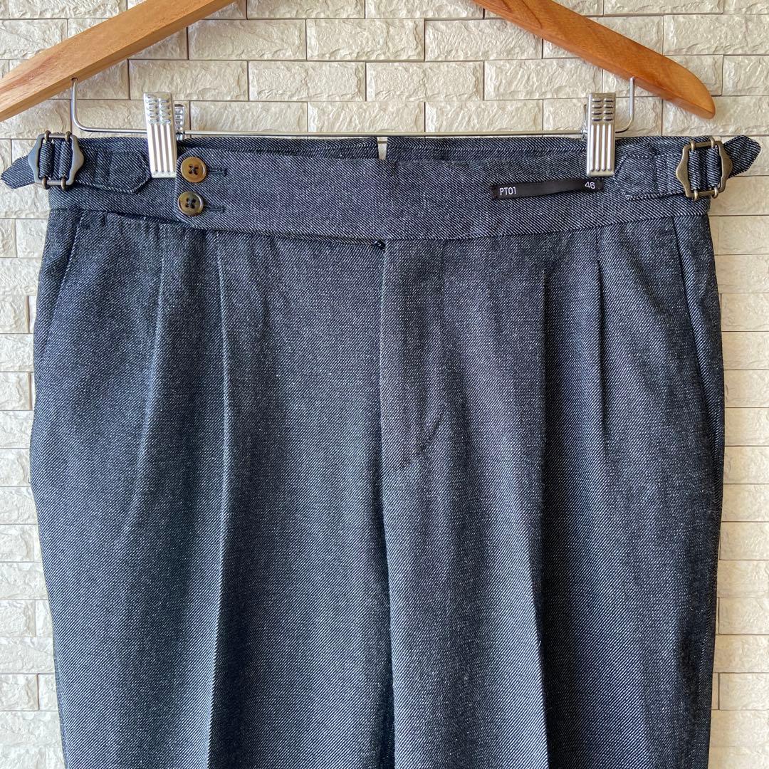 PT01ピーティーゼロウーノ サイドアジャスター　グルカパンツ　スラックス