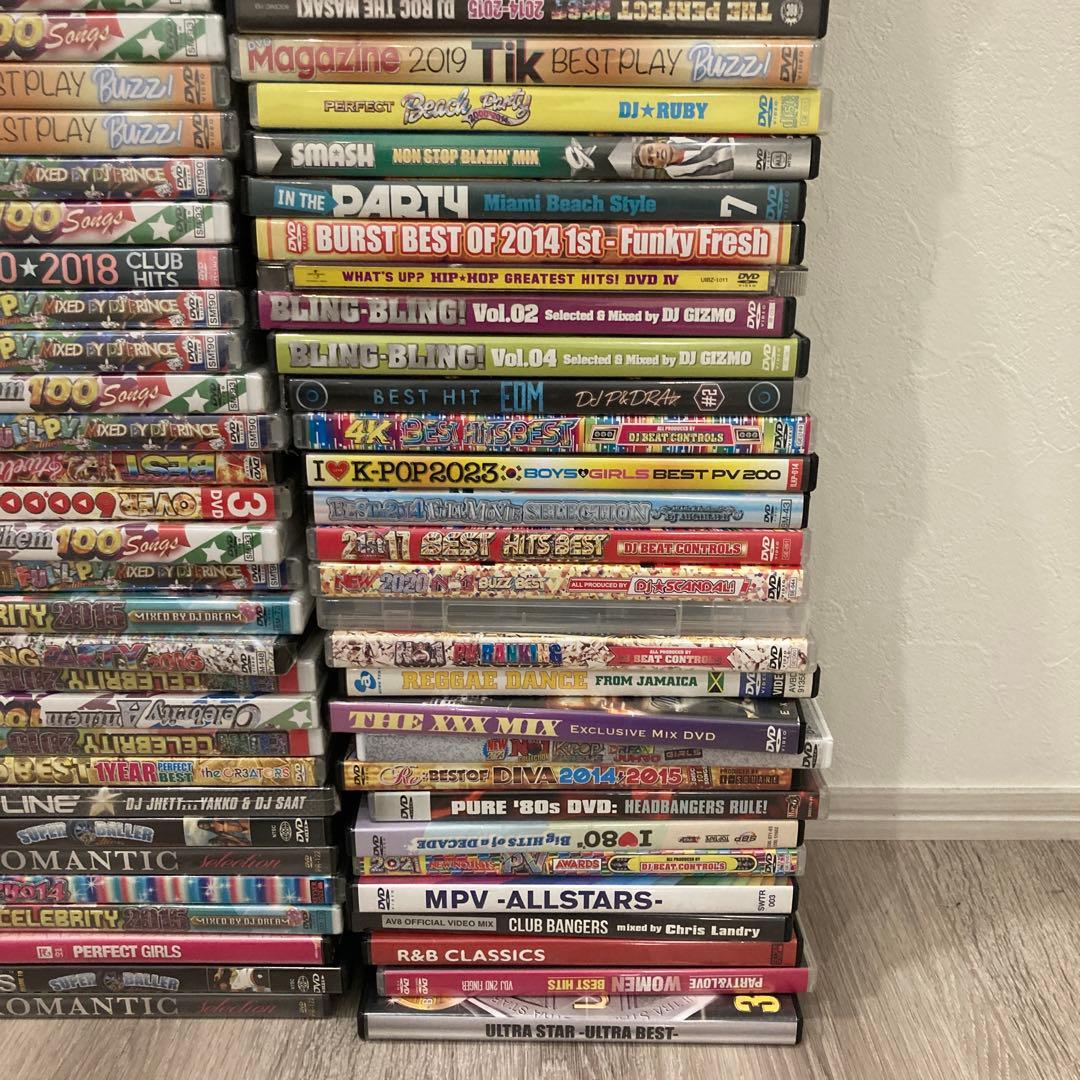 洋楽　best hits ベスト　ヒット　DVD 約130枚　大量　まとめ