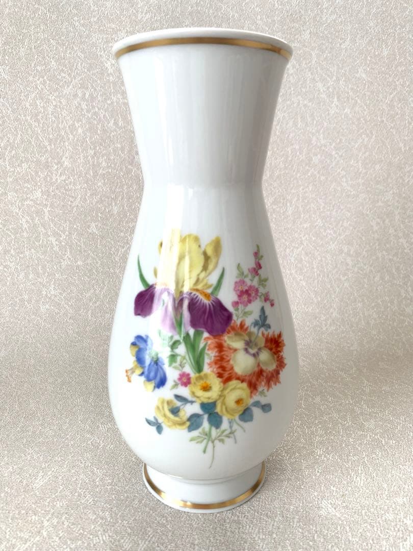 MEISSEN マイセン 花瓶 フラワーベース 23㎝