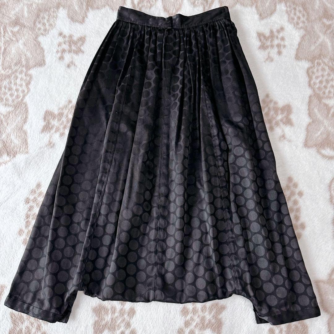 コムデギャルソン コムコム ドット 総柄 サルエルパンツ 水玉 サークル