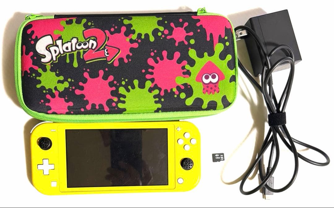NintendoSwitch Lite イエロー 本体＋ケース＋128GB SD