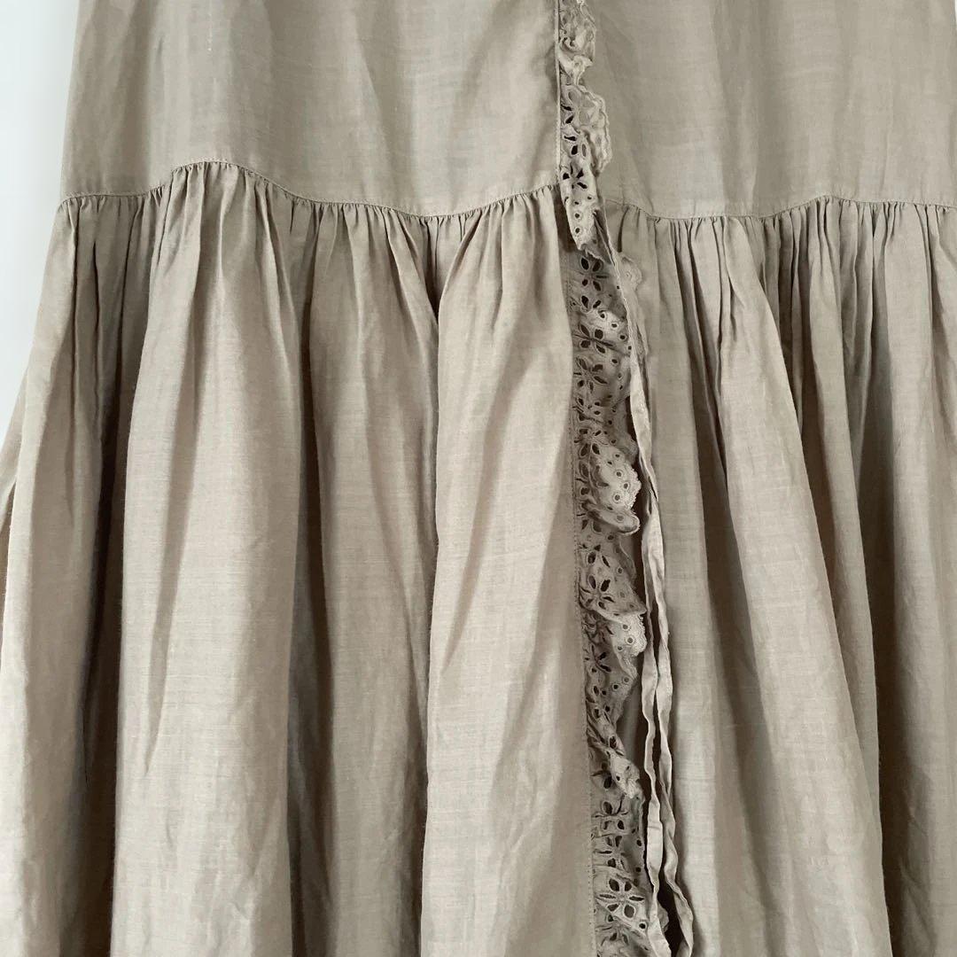 最終値下げ！Gauze# リネンノースリーブワンピース