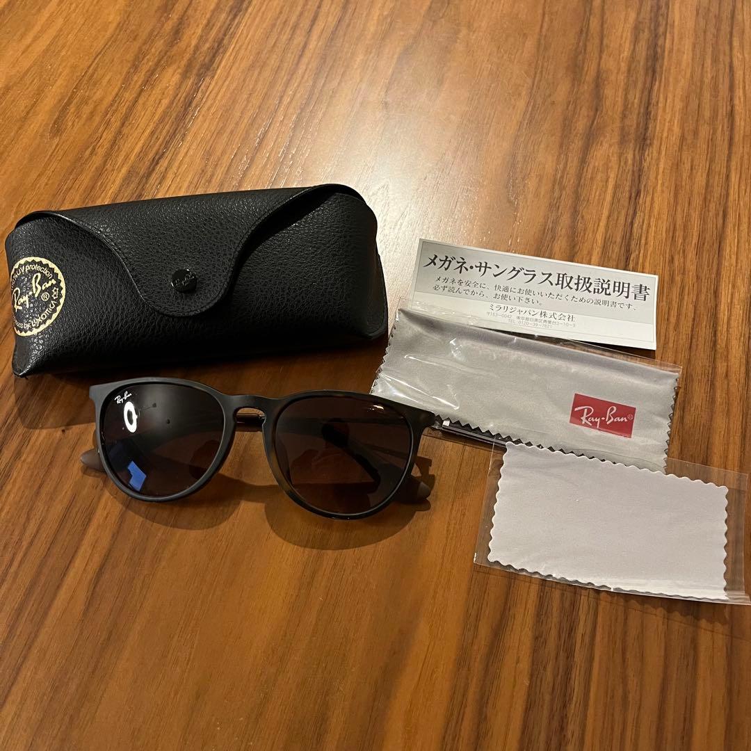 【新品未使用】Ray-Ban レイバンERIKA サングラス ブラウン