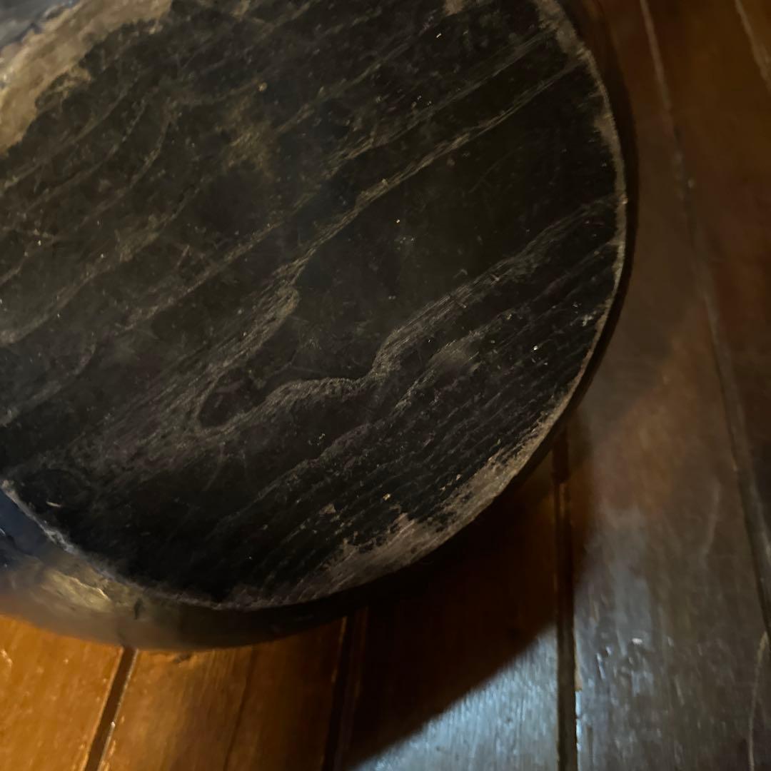 瞬間的お値下げ❣️ヴィンテージ　こね鉢　木製ボウル 使用感あり