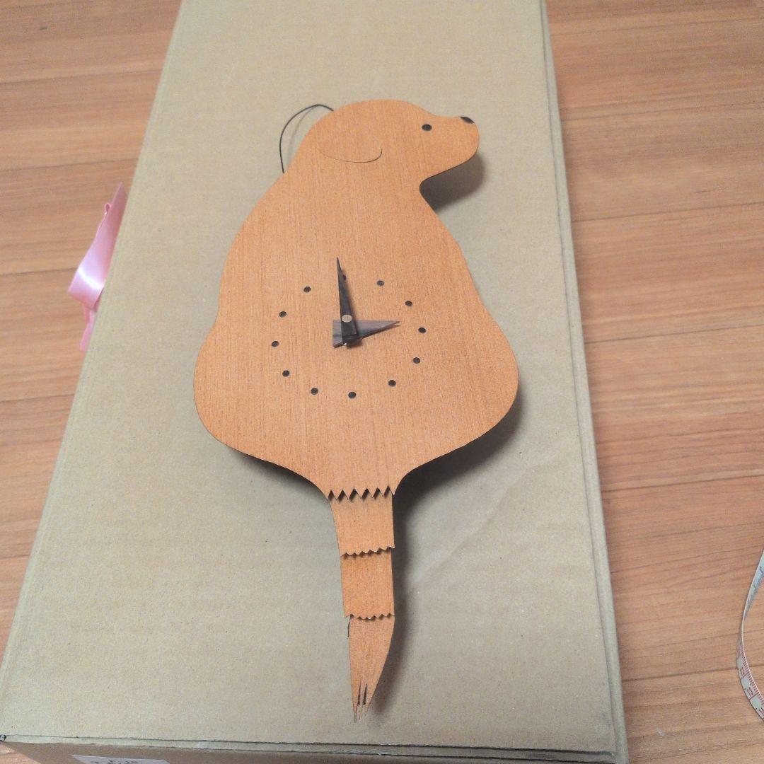 藤井 啓太郎　犬時計 子犬　茶ラブ