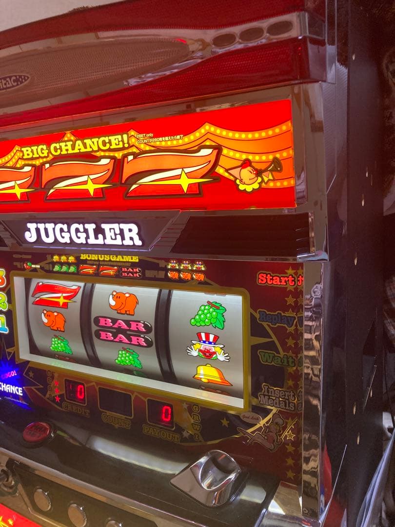 SアイムジャグラーEX-TP 6号機 パチスロ実機 不要機付き