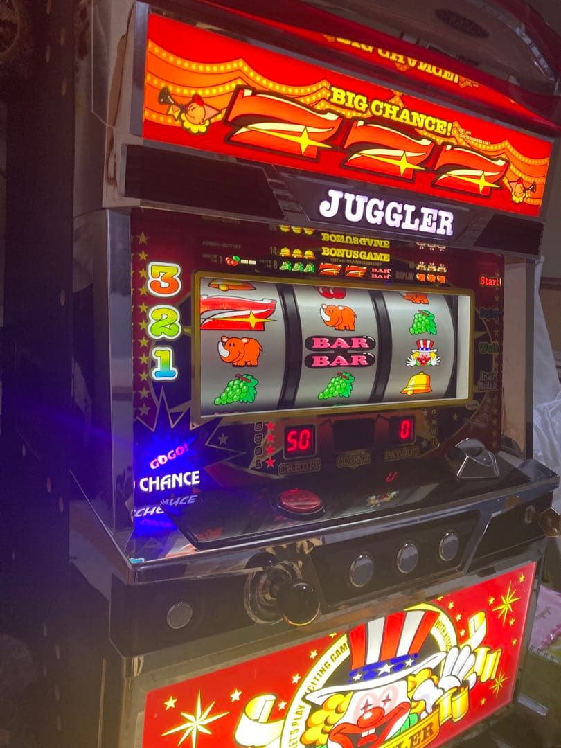 SアイムジャグラーEX-TP 6号機 パチスロ実機 不要機付き