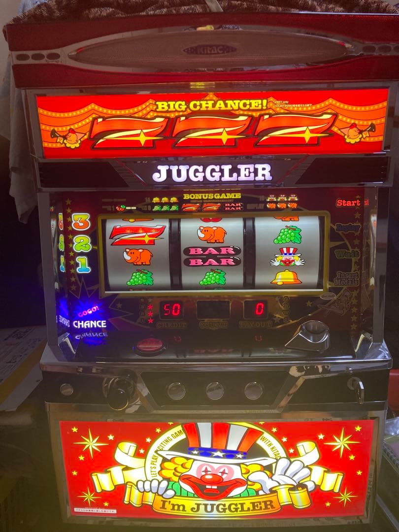 SアイムジャグラーEX-TP 6号機 パチスロ実機 不要機付き