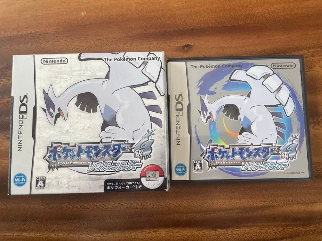 ポケットモンスター ソウルシルバー 外箱・ポケウォーカー付き