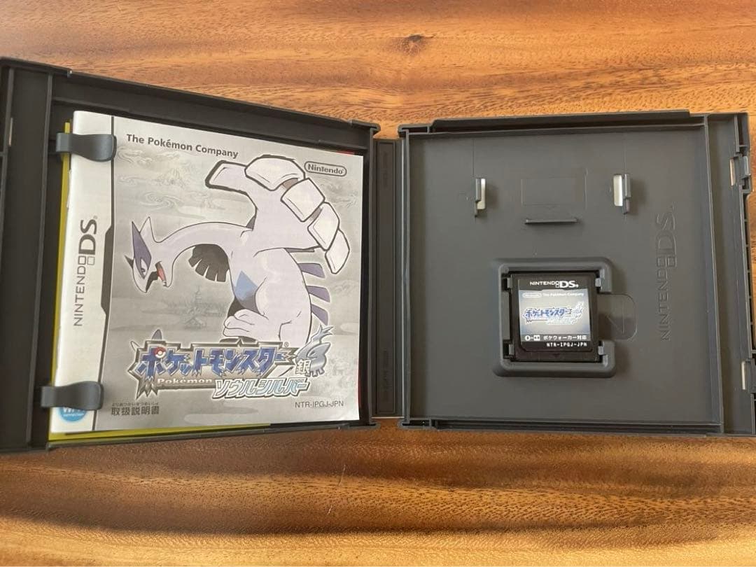 ポケットモンスター ソウルシルバー 外箱・ポケウォーカー付き