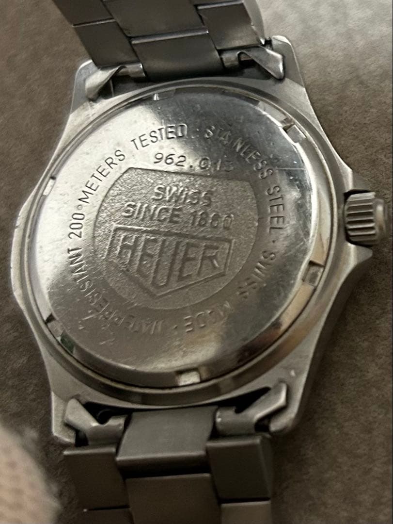 【希少】HEUER 2000プロフェッショナル ヴィンテージ腕時計