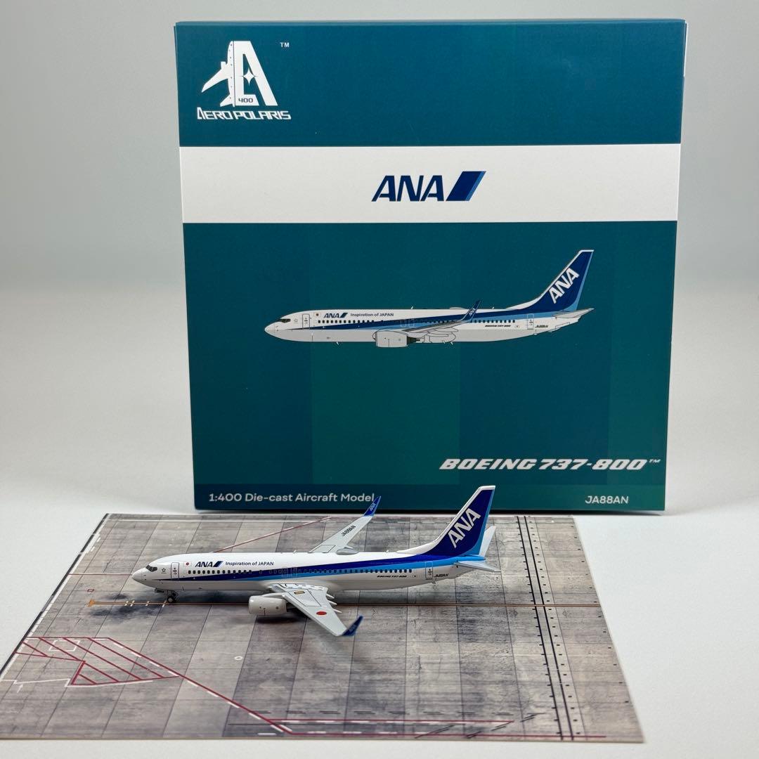 航空機・ヘリコプター 1/400 ANA B737-800 JA88AN