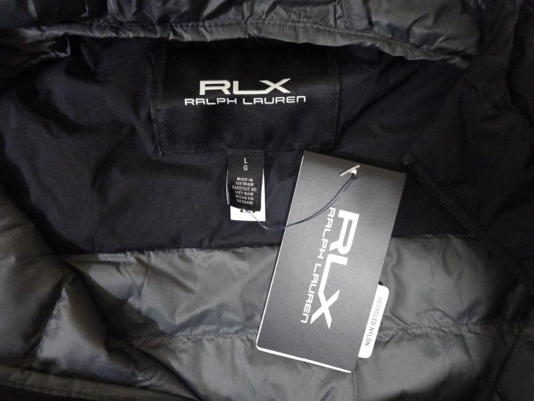 ■RLX ブラック フード付きジャケット 新品　定価61600円