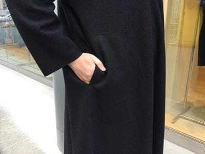 2021冬ヨーガンレール✩ラム圧縮チュニックワンピース✩美品ババグーリ