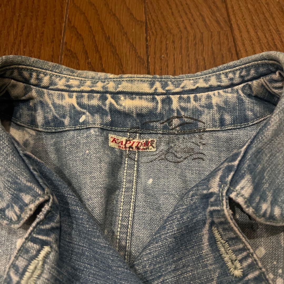 お値引き中‼️kapital KOUNTRYダメージデニムジャケット
