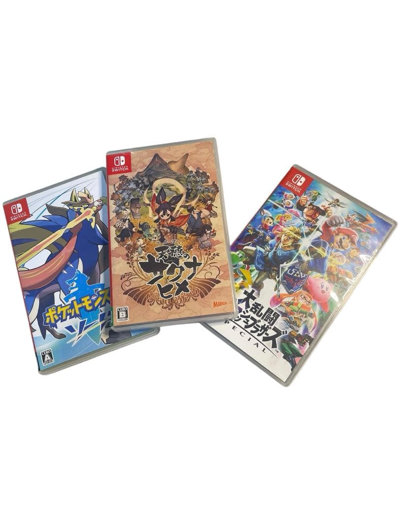 ３本　大乱闘スマブラSPECIAL てんすいのさくらひめ　ポケモンソード