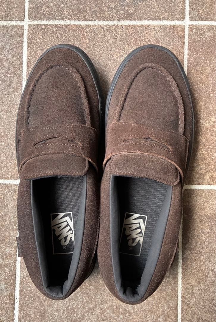 て*い様 vans ローファー　ブラウン