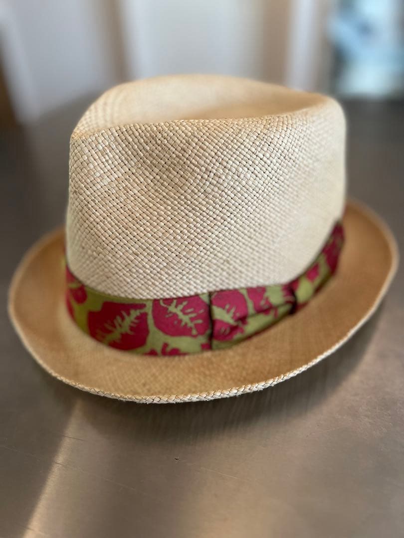 値下げ 美品 ワコマリア/パナマハット/ Mサイズ