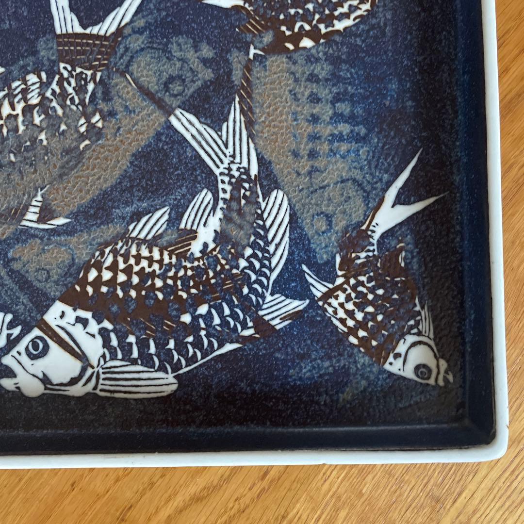 【美品】ロイヤルコペンハーゲン　大判絵皿　ニルス・トーソンデザイン