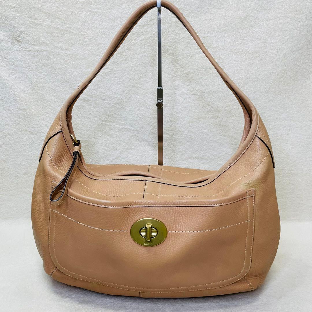 COACH コーチ ワンショルダーバッグ エルゴ ホーボー ターンロック y2k