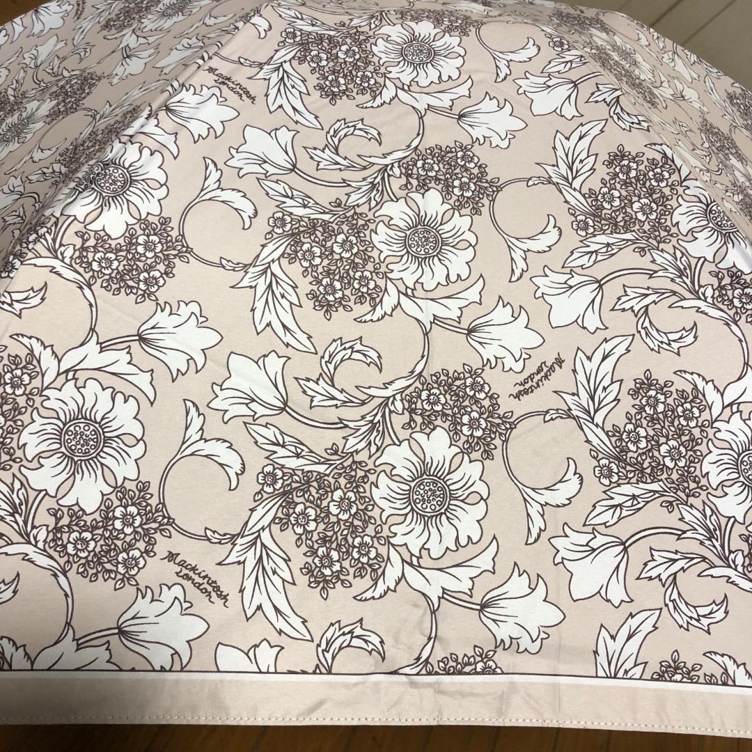 マッキントッシュ ロンドン・軽量 晴雨兼用折傘（ベージュ・１級遮光 UV 遮熱